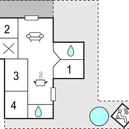 Beautiful In With Kitchen Vakantiehuis *